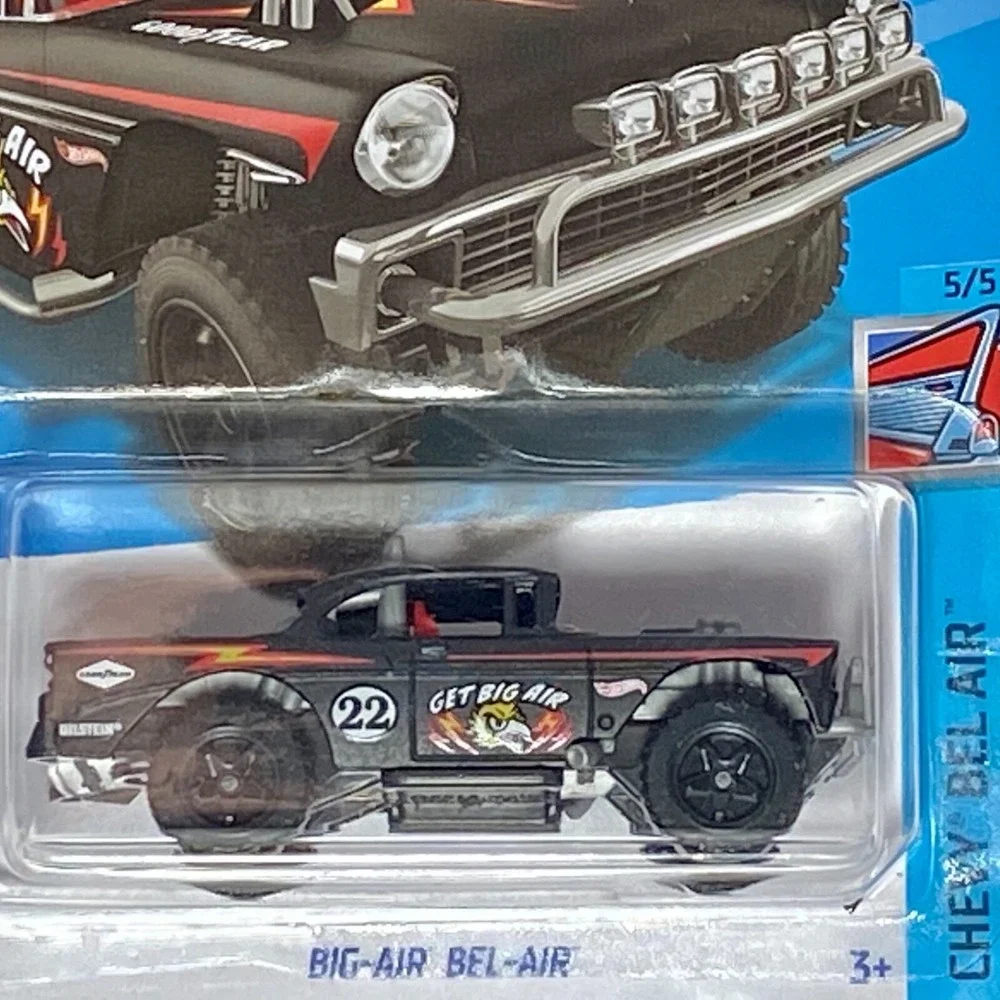 Hot Wheels Big-Air Bel-Air 112/250 Chevy Bel Air 5/5 Blk Die-cast 1:64‎ NIP 2022